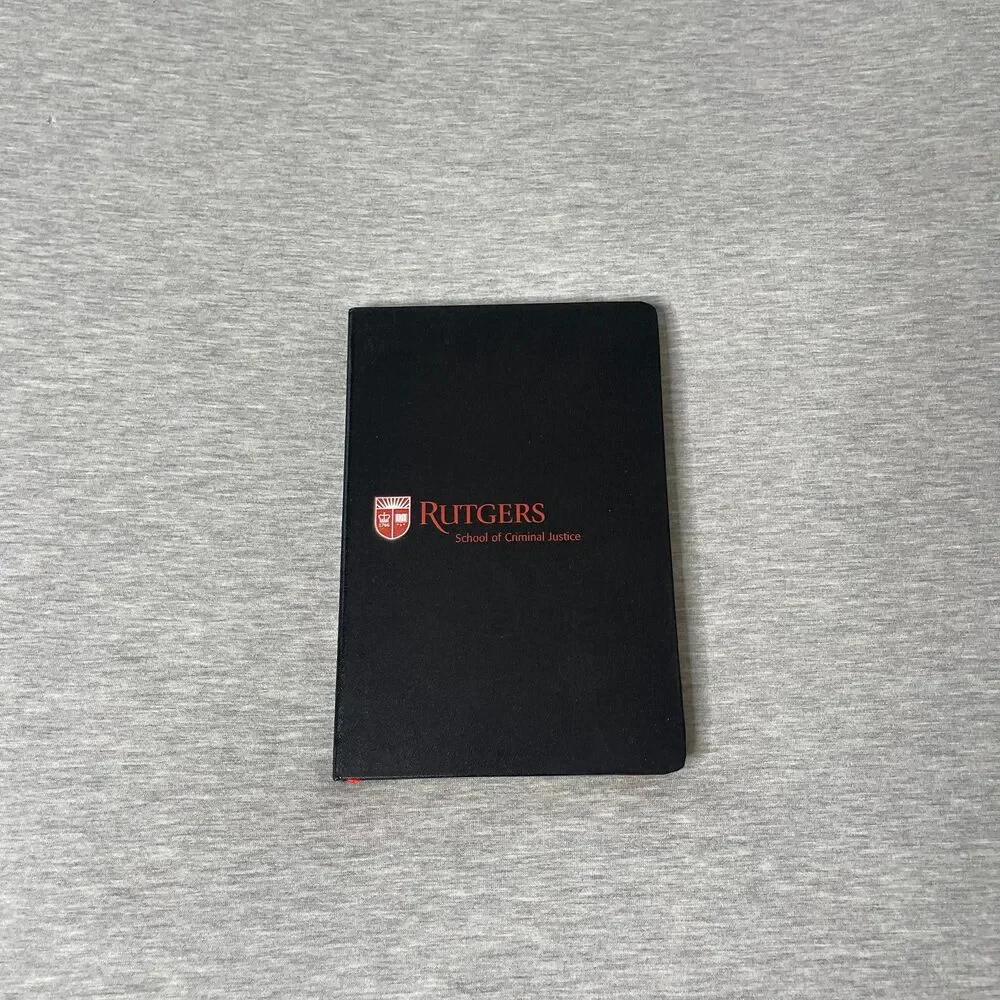 Rutgers University School of Criminal Justice Journal Notepad Book